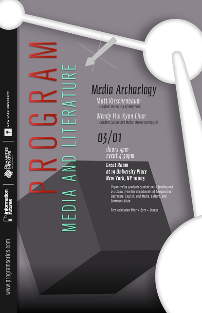 Program: Media and Literature
