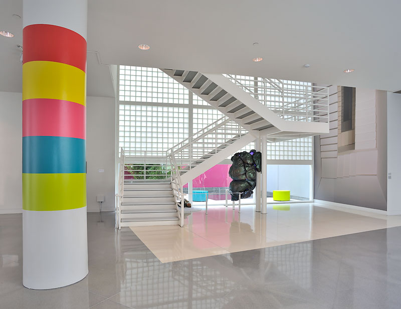 Montalvo Arts Center and Stairwell's, Installation view, Image courtesy Phocasso/ Yerba Buena Center for the Arts.