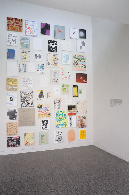 Important Projects, Bay Area Now 7 installation view, Image courtesy Phocasso/ Yerba Buena Center for the Arts.