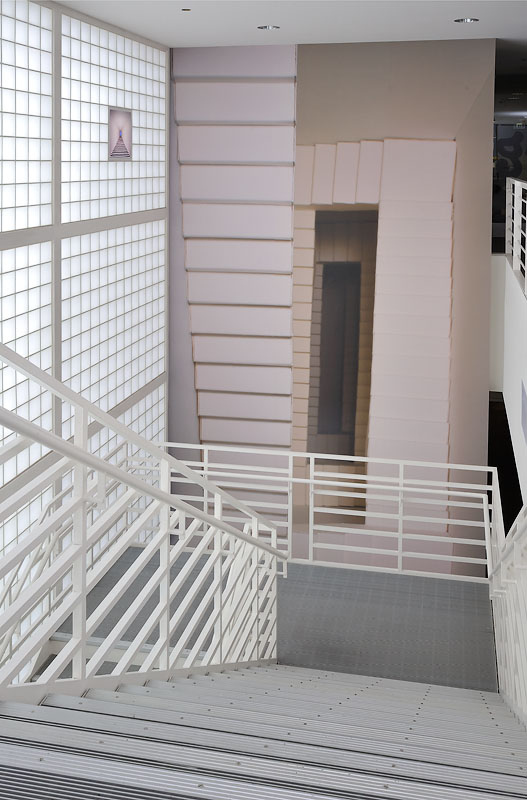 Stairwell's, Spiral and View by Amy M. Ho, Image courtesy Phocasso/ Yerba Buena Center for the Arts.