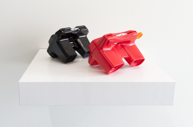 Two items (black and red) that look like game controllers (650x470)