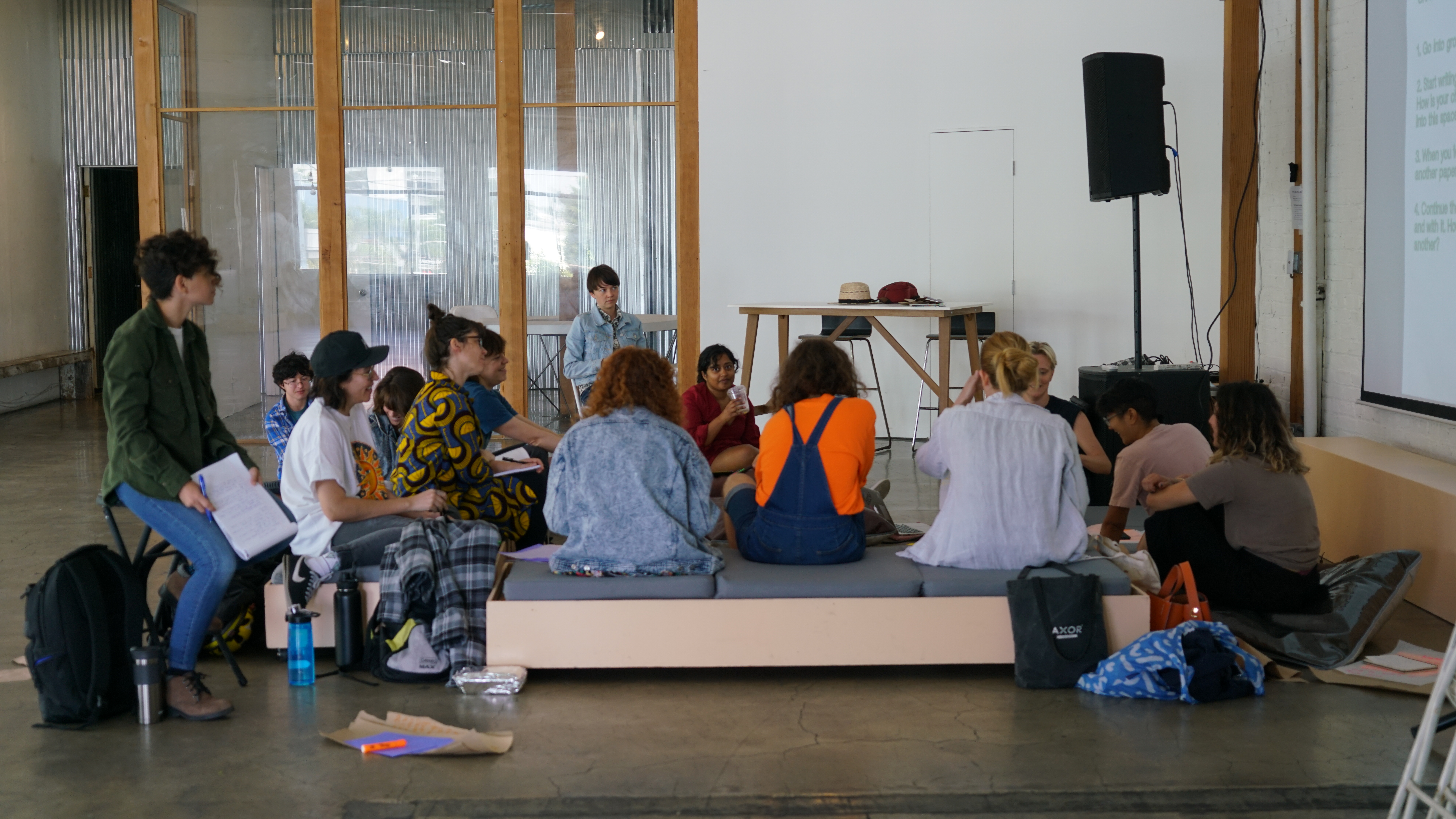 TWAH (=These Worlds Are Here) Workshop at NAVEL July 4-7 2019 (Image Credit: Larin Sullivan)