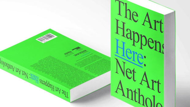 Book, “The Art Happens Here: Net Art Anthology” (650x470)